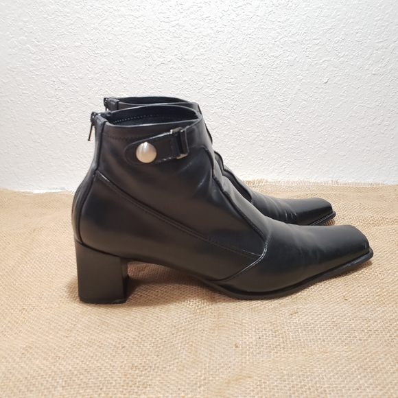 Franco Sarto Shoes - FRANCO SARTO Ankle Boots Square Toe Heel
